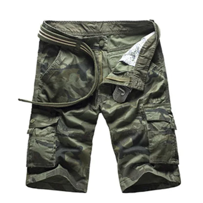 Camouflage Camo Cargo Shorts Men 2026 New Mens Casual Shorts Male Loose Work Shorts Man Outdoor Hiking Short Pants Plus Size