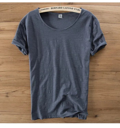 Soft Cotton Short Sleeve O-Neck Summer Men T-shirt Casual Brand Clothing Breathable T shirt Men Italy Style Mens Tshirt Camiseta