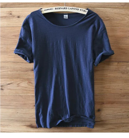 Soft Cotton Short Sleeve O-Neck Summer Men T-shirt Casual Brand Clothing Breathable T shirt Men Italy Style Mens Tshirt Camiseta
