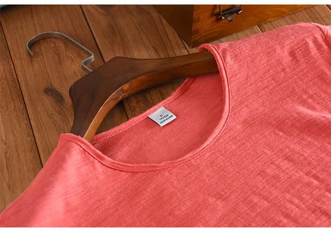 Soft Cotton Short Sleeve O-Neck Summer Men T-shirt Casual Brand Clothing Breathable T shirt Men Italy Style Mens Tshirt Camiseta