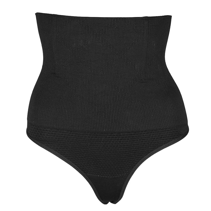 Miss Moly Women Sexy Thong Tummy Control Slimming Panties High Waist Trainer Seam-free Shapewear Girdle Bodysuit Body Shaper