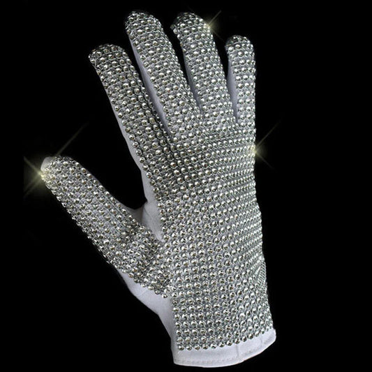 Impersonator Michael Joseph Jackson Costumes Jacket Sequies Black Shining Jacket