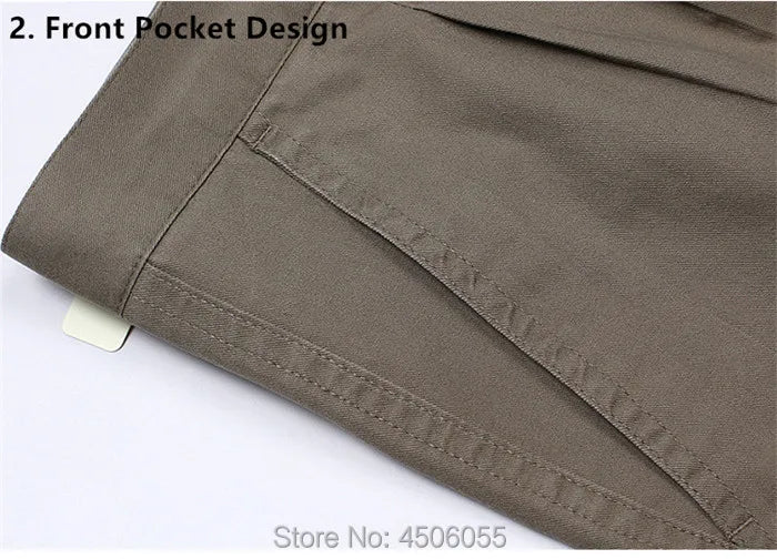 Men Pants Thin Summer Cotton Straight Trousers Plus Size 40 42 44 46 Business Hombre Beige Grey Dark Blue Office Formal Pantolon