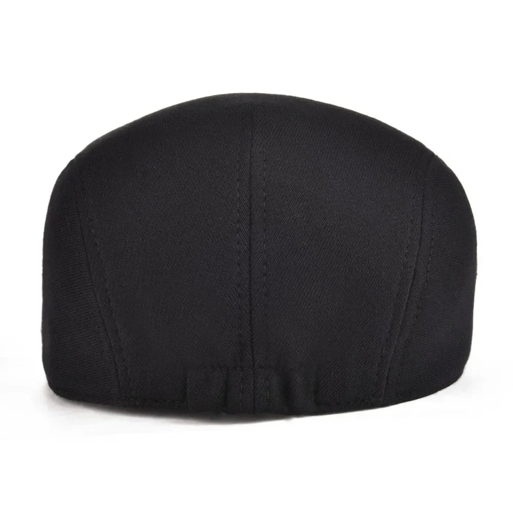 Cotton Men Women Flat Cap Driver Retro Vintage Soft Boina Casual Baker Newsboy Caps Cabbie Hat for Male