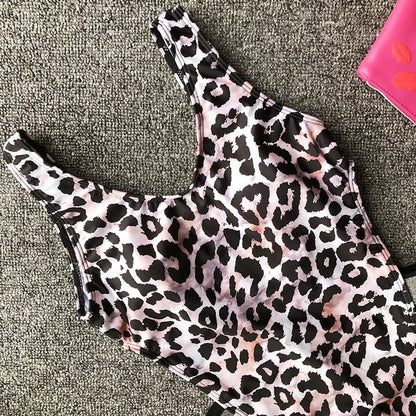 Sexy Leopard Red Black Swimwear Women One Piece Swimsuit 2026 Bodysuit Monokini Swimming for Bathing Suit maillot de bain femme