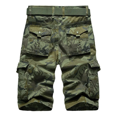 Camouflage Camo Cargo Shorts Men 2026 New Mens Casual Shorts Male Loose Work Shorts Man Outdoor Hiking Short Pants Plus Size