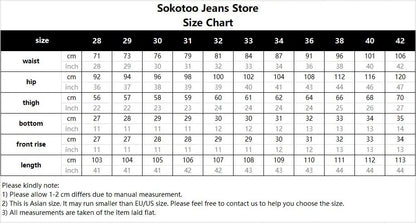 Sokotoo Men's Black Patchwork Stretch Denim Biker Jeans for Motorcycle Slim Fit Skinny Ripped Pencil Pants