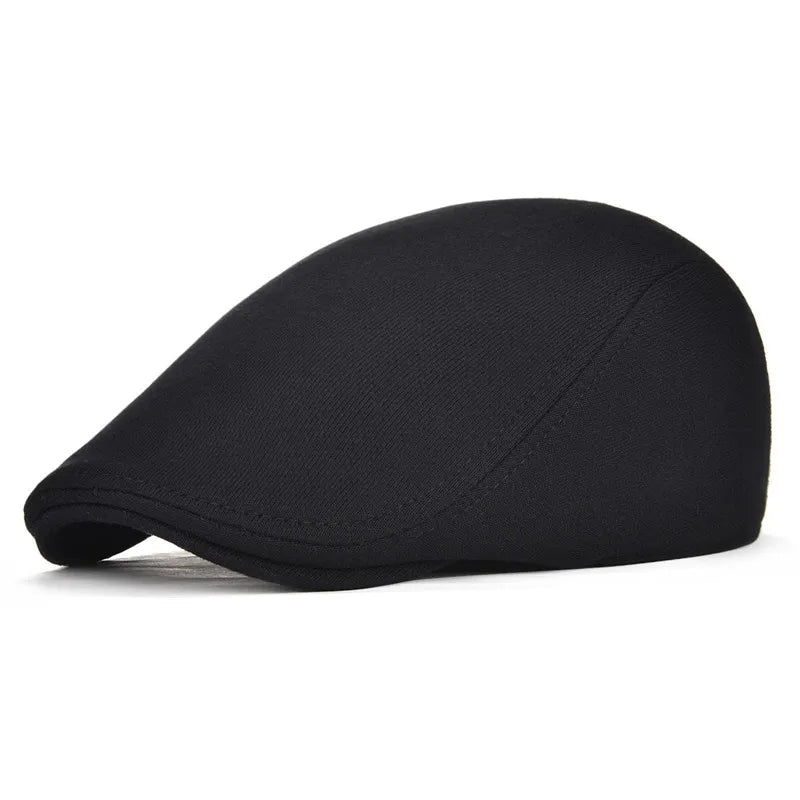 Cotton Men Women Flat Cap Driver Retro Vintage Soft Boina Casual Baker Newsboy Caps Cabbie Hat for Male