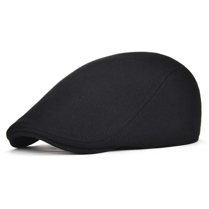 Cotton Men Women Flat Cap Driver Retro Vintage Soft Boina Casual Baker Newsboy Caps Cabbie Hat for Male