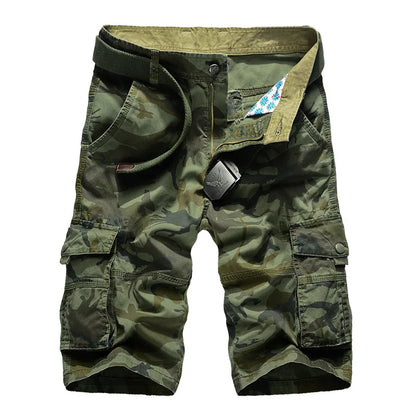 Camouflage Camo Cargo Shorts Men 2026 New Mens Casual Shorts Male Loose Work Shorts Man Outdoor Hiking Short Pants Plus Size