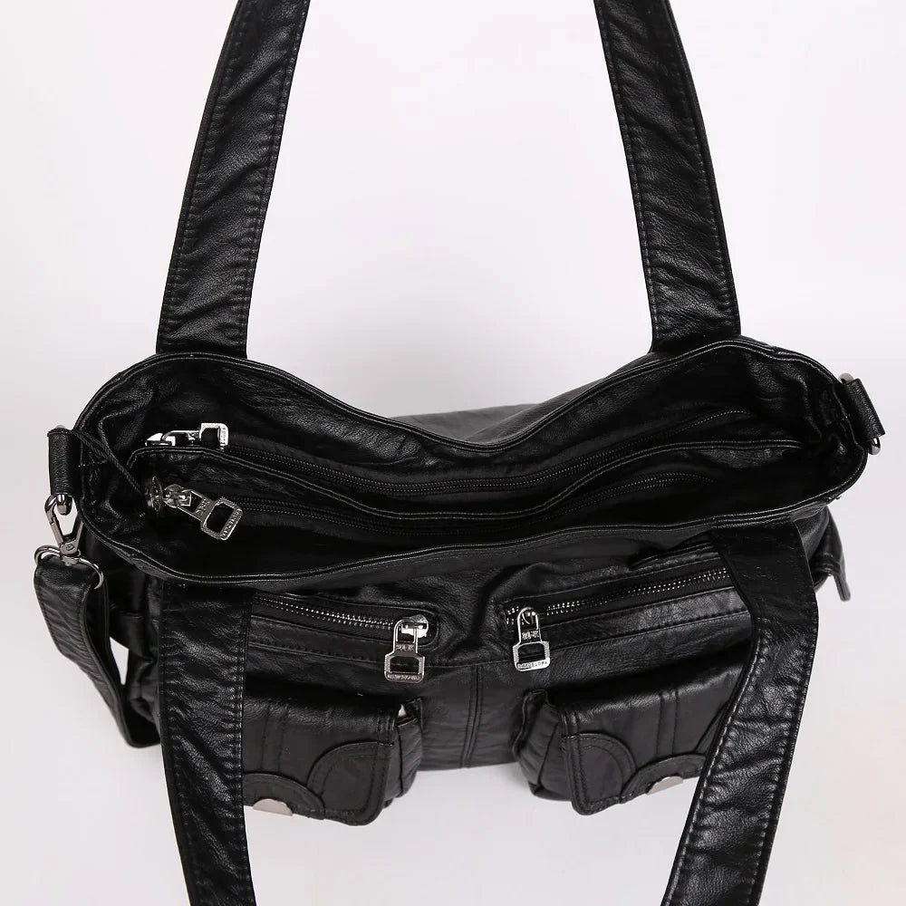 Women Handbags Top-handle Handbag Multifunctional Bag PU Shoulder Bag 13”x17” Casual Bags Shopper Bags Large