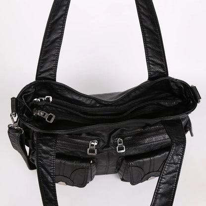 Women Handbags Top-handle Handbag Multifunctional Bag PU Shoulder Bag 13”x17” Casual Bags Shopper Bags Large