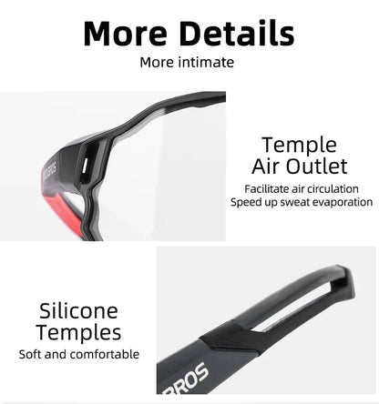 Cycling Glasses Photochromic MTB Road Bike Glasses UV400 Protection Sunglasses Ultra-light Sport Safe Eyewear Equipment