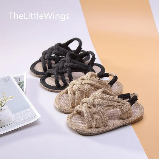New Girls' Sandal Open Toe Boys Home slipper Breathable Children's sandy beach Shoes 1-10 Years Old Summer Amorous Feelings