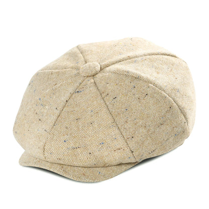 Kids Newsboy Caps Small Size Boy Woolen Tweed Flat Cap Herringbone Girl Infant Toddler Youth Beret Hat for Child