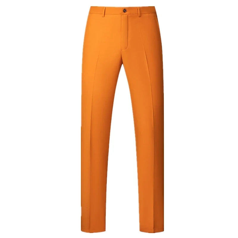 2026 Men Blue Suit Pants,  Formal Slim Dress Trousers, Red Green Black White Pantalones Hombre, Asian Size Man Slacks,M-5XL 6XL