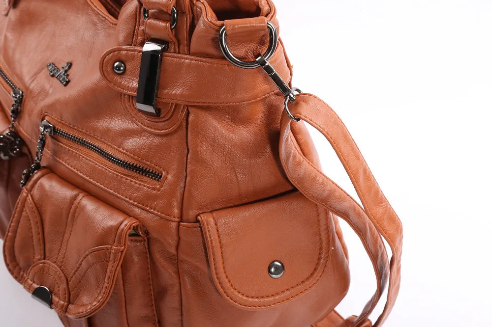 Women Handbags Top-handle Handbag Multifunctional Bag PU Shoulder Bag 13”x17” Casual Bags Shopper Bags Large