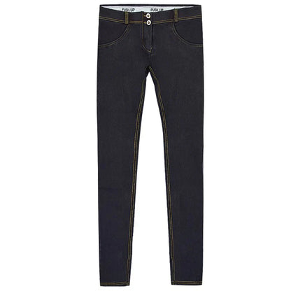 Stretch Jeans Low Waist Women Tight Skinny Denim Pants Buttock Push Up Leggings Female Pull On Pencil Trousers Bodycon Jeggings