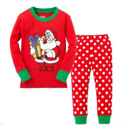 Digger Vehicle Baby Boys Clothes Suits 100% Cotton Children Pajamas Kids Sleepwear Sets Nightgown PJ'S Long Tees Shirts Pant Set