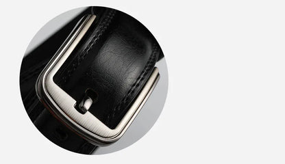 3.7*110-130cm Men's 2nd Cowskin Leather Belts Male Designer Business Waistband Crafts for Adults Jeans Accessories