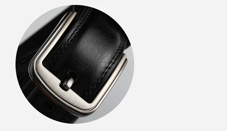 1Pc 3.7*110-130cm Men's 2nd Cowskin Leather Belts Male Designer Business Waistband Crafts for Adults Jeans Accessories