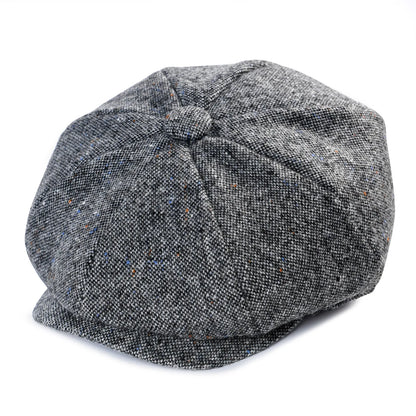 Kids Newsboy Caps Small Size Boy Woolen Tweed Flat Cap Herringbone Girl Infant Toddler Youth Beret Hat for Child