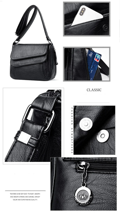 2023 Sac A Main Spring Style Soft Leather Luxury Purses And Handbags Women Bags Designer Women Shoulder Crossbody Bags For Women