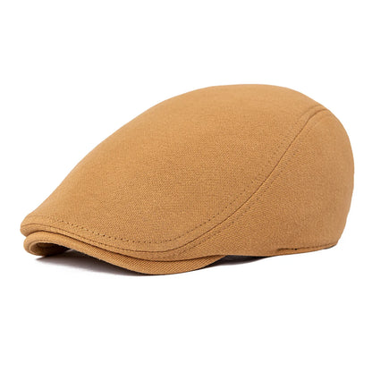 Cotton Men Women Flat Cap Driver Retro Vintage Soft Boina Casual Baker Newsboy Caps Cabbie Hat for Male