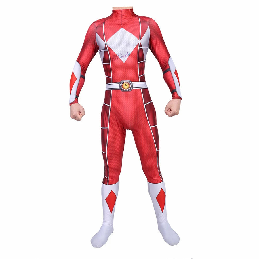 Adult Kids Power Samurai Sentai Shinkenger Rangers Costume Superhero Cosplay Halloween Birthday Party Zentai Suit Jumpsuit