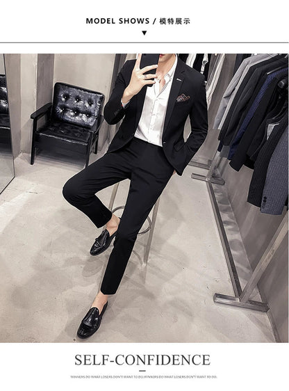 25 Colors 1 Pcs Blazer No Pants S-7XL New Wedding Dress Formal Business Slim Mens Suit Jacket Plaid Striped Solid Color