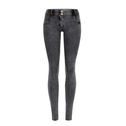 Stretch Jeans Low Waist Women Tight Skinny Denim Pants Buttock Push Up Leggings Female Pull On Pencil Trousers Bodycon Jeggings