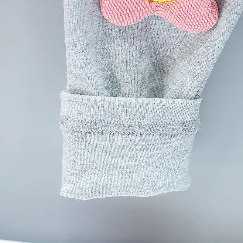 New Spring Toddler Clothing Cotton Suit Children Girls Girls Cartoon T-shirt Sports Pants 2Pcs/set Kids Clothes Baby Tracksuits
