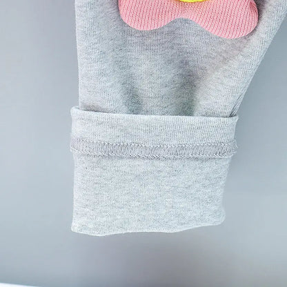 New Spring Toddler Clothing Cotton Suit Children Girls Girls Cartoon T-shirt Sports Pants 2Pcs/set Kids Clothes Baby Tracksuits