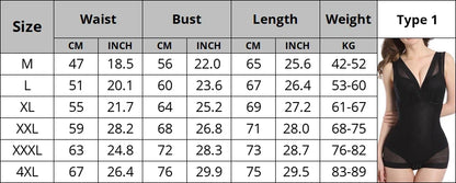 Bodysuit Shapewear Women Full Body Shaper Tummy Control Hip Butt Lifter Corset Reductive Slimming Waist Trainer Underwear