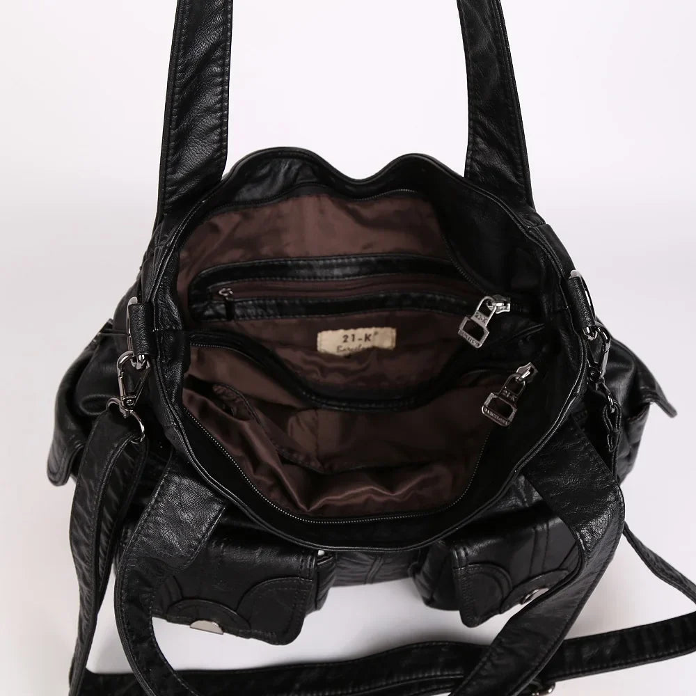 Women Handbags Top-handle Handbag Multifunctional Bag PU Shoulder Bag 13”x17” Casual Bags Shopper Bags Large
