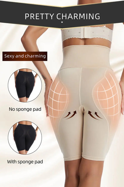 Butt Lifter Shapewear Women  Waist Tummy Control Body Shaper Underwear Pad Panties Fake Buttocks Lingerie Thigh Slimmer