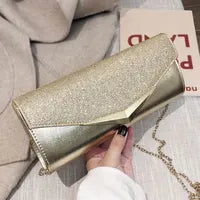 Evening Bags Women Clutch Bag High-end Leather Evening Wedding Bridal Handbag Pearl Flower Fashion Chain Party Packs