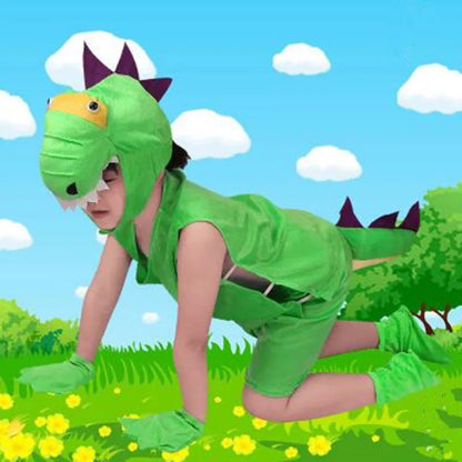 Cute Multiple Animal Costume Children Kids Boys Girls Summer Short Cosplay Costumes  Carnival Party Dress Halloween