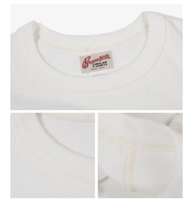 T-Shirts Heavyweight Short Sleeve Crew Neck Summer Men's Basic Tee