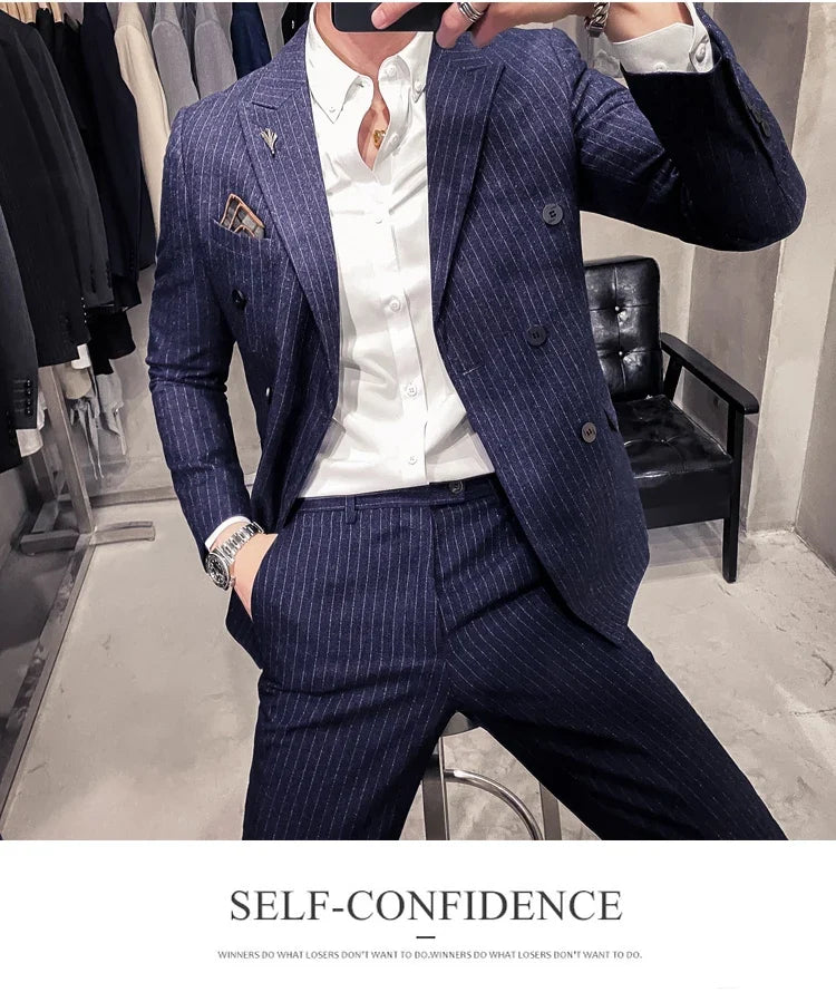 25 Colors 1 Pcs Blazer No Pants S-7XL New Wedding Dress Formal Business Slim Mens Suit Jacket Plaid Striped Solid Color