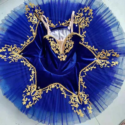 Professional Ballet Tutu Dress For Girls Adult Women Platter Pancake Tutu Ballerina Party Dress Dance Costumes Ballet Skirts