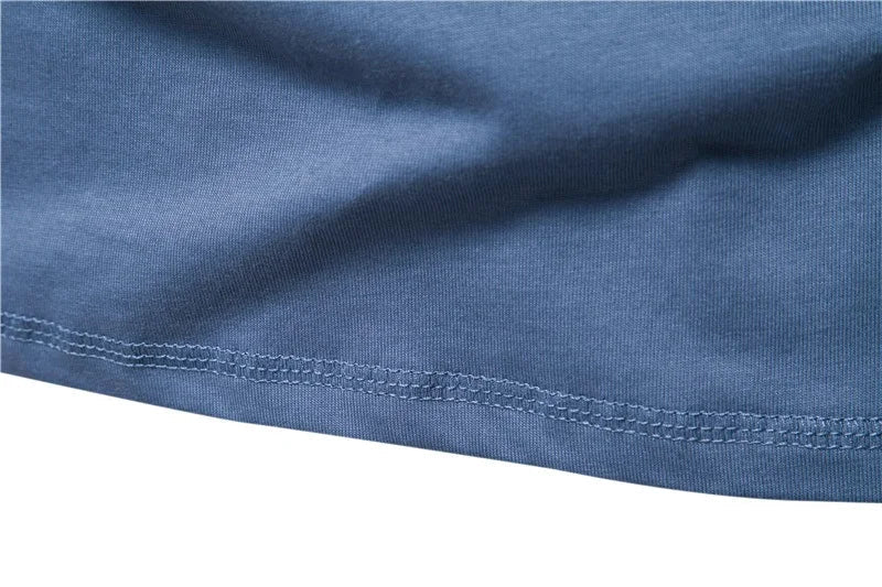 Men's Long Sleeve Button Down T-Shirts Autumn Henley Collar Casual High Quality 100% Cotton Crew Neck Mens T Shirts