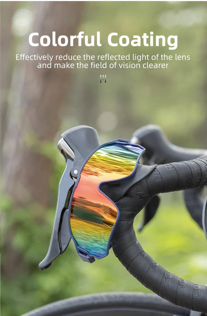 Polarized Glasses UV400 Sunglasses Sport Protection Glasses Bicycle Eyewear Outdoor Hiking Camping Golf Cycling Goggles