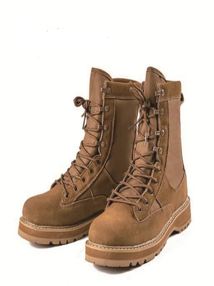 2025 Original Product US Army Sand Battle Desert  Summer Air Vent Army Mountaineering Boots Special Commando men