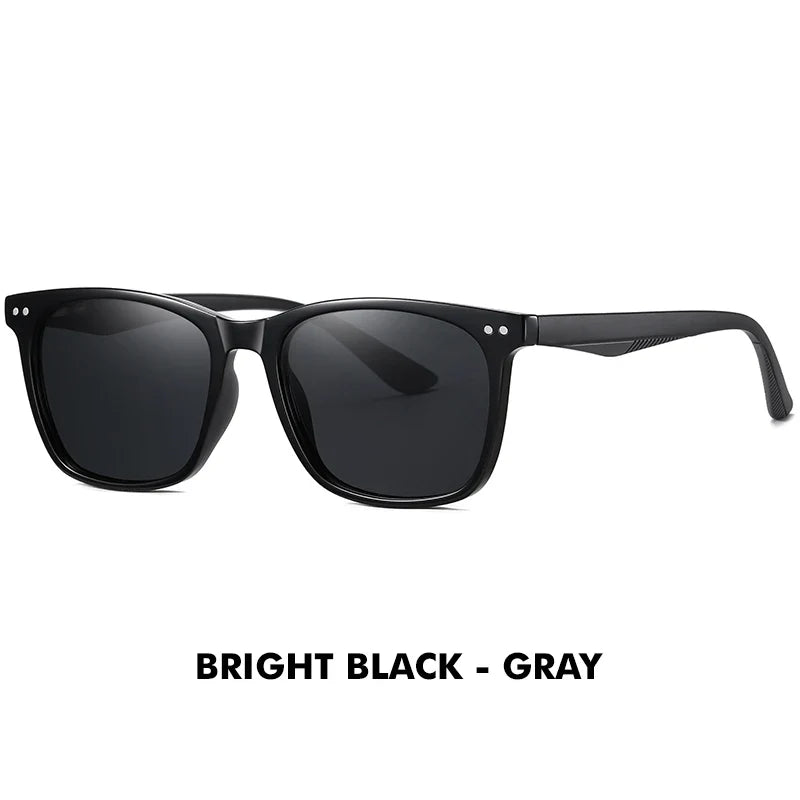 Brand Polarized Sunglasses Men Women Fashion Square Shades Leopard Frame Ladies Travel UV400 Goggles Driving Sun Glasses