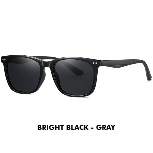 Brand Polarized Sunglasses Men Women Fashion Square Shades Leopard Frame Ladies Travel UV400 Goggles Driving Sun Glasses
