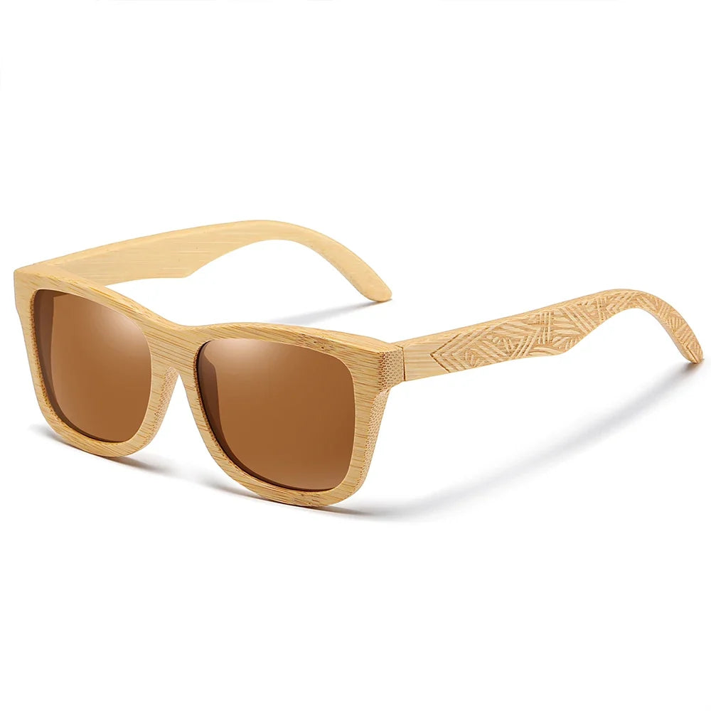 New Brand Design Handmade Natural Wooden Bamboo Sunglasses Luxury Sunglasses Polarized Wooden Oculos De Sol Masculino