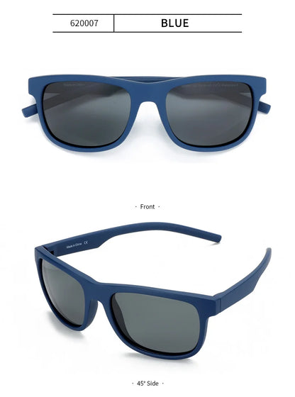 TR90 Polarized Sunglasses For Men Driver Driving Shades Sun Glasses Classic Square Mirror UV400 Protection Sunglasses