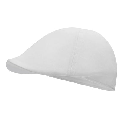 Men's Cotton Twill Flat Cap Ivy Gatsby 8 Pieces Newsboy Caps Spring Summer Hunting Hats Driving Fishing Beret for Males