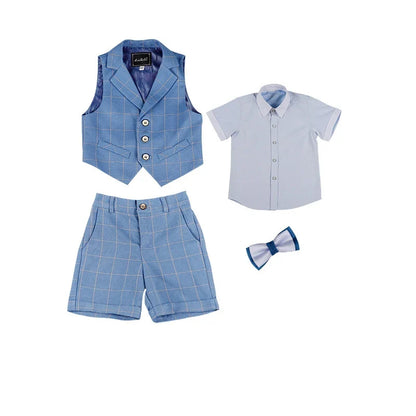 Teenager boys wedding suits England Style gentle boys formal tuxedos suit kids clothing set blazer party suit school uniform